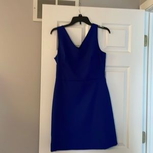 Loft Royal Blue Sleeveless Dress